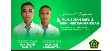 MAN Ende Pastikan Ketua dan Wakil Ketua OSIS Terbaru Secara 