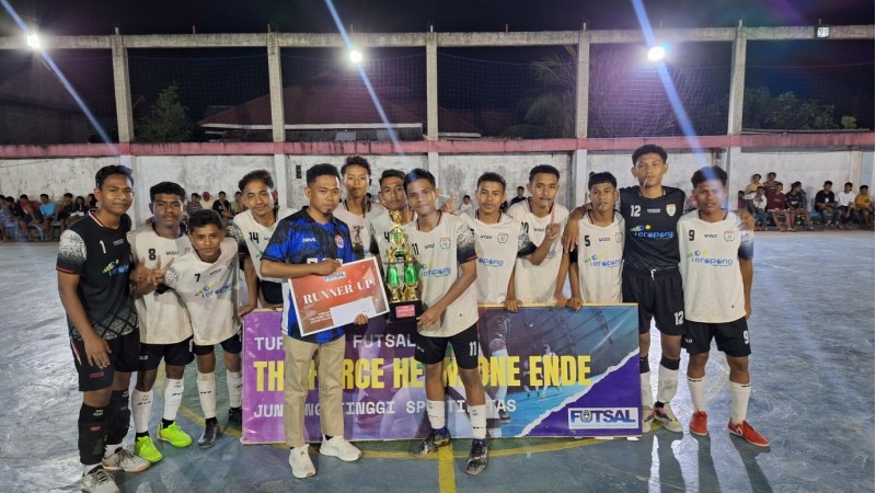 MAN Ende B Jadi Runner Up Turnamen Futsal The Force Hermione Ende Cup