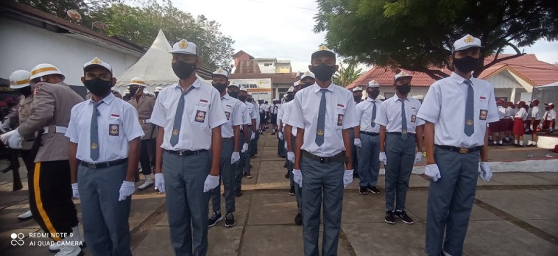 Siswa-Siswi MAN Ende Ikuti Upacara Hari Lahir Pancasila