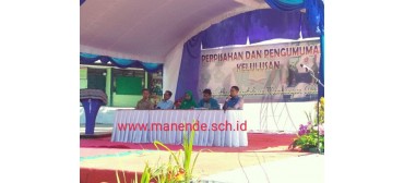 MAN Ende Gelar Perpisahaan di Hari Pengumuman