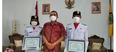 Seusai Bertugas di Provinsi, Siswa MAN Ende Disambut Bupati